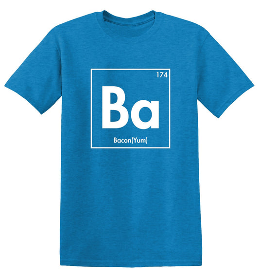 Funny T-Shirts design "174 Ba Bacon Yum - Tall Tee"