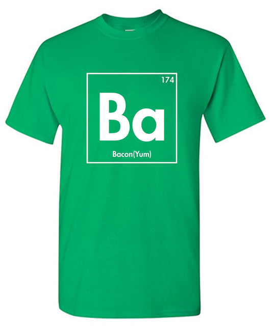 Funny T-Shirts design "174 Ba Bacon Yum"