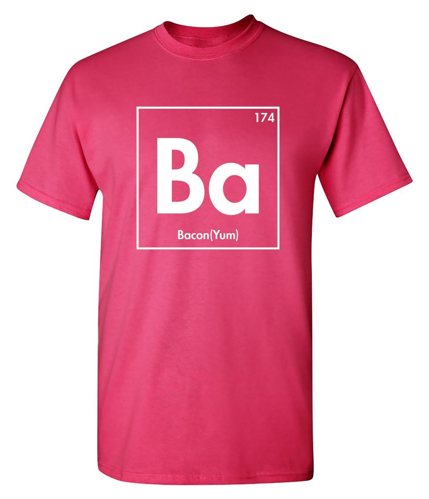 Funny T-Shirts design "174 Ba Bacon Yum"