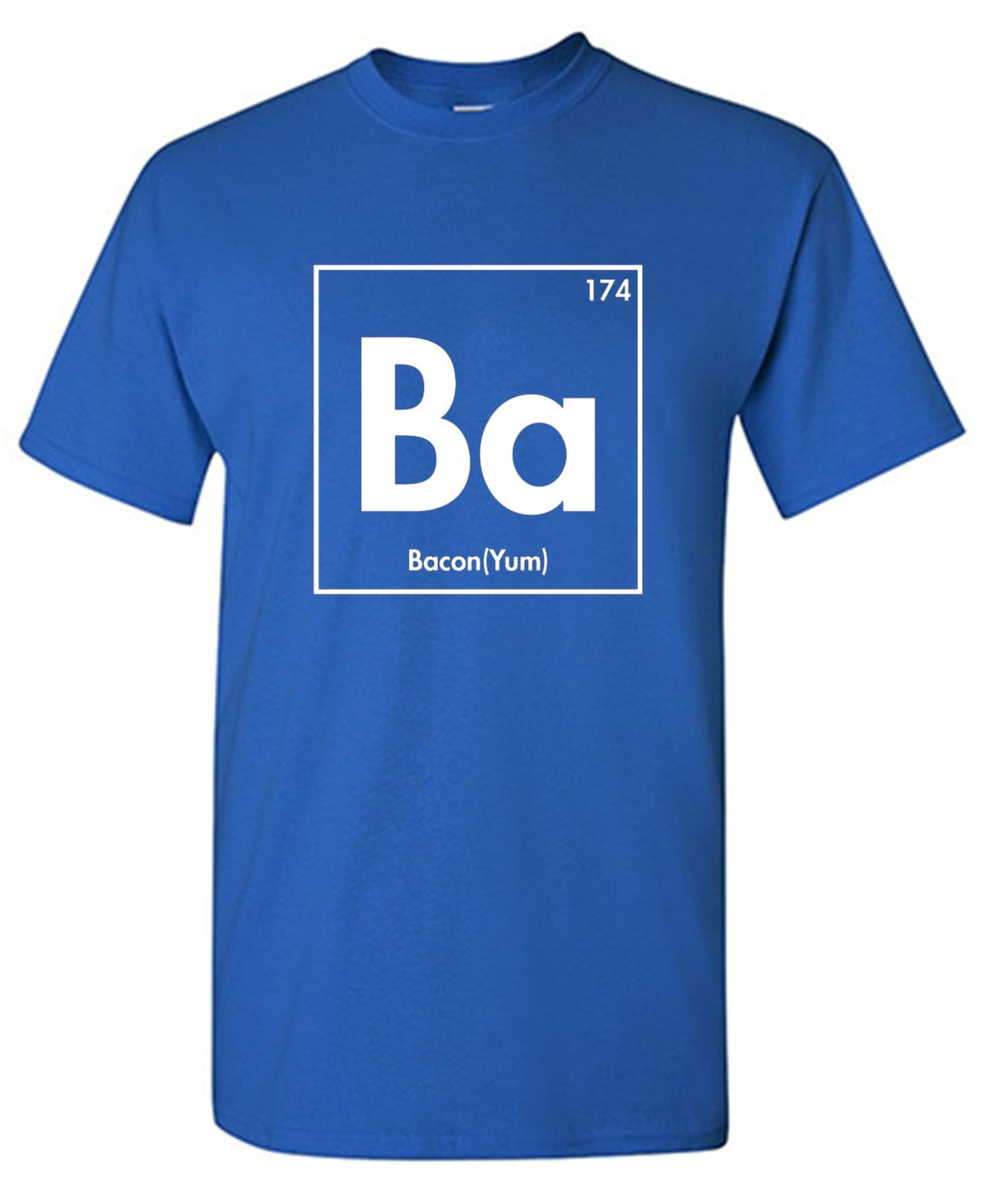 Funny T-Shirts design "174 Ba Bacon Yum"