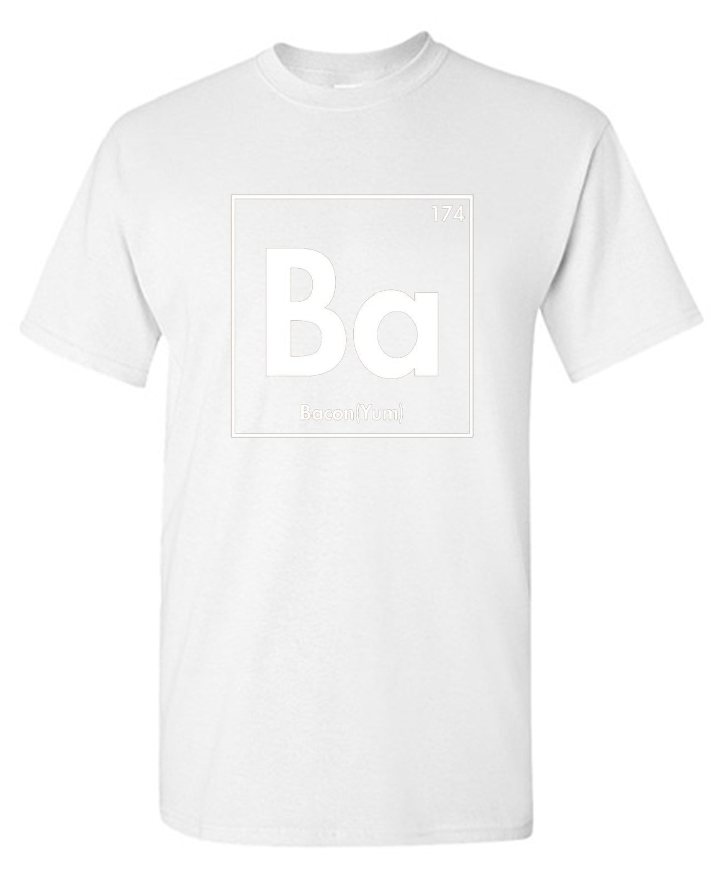 Funny T-Shirts design "174 Ba Bacon Yum"