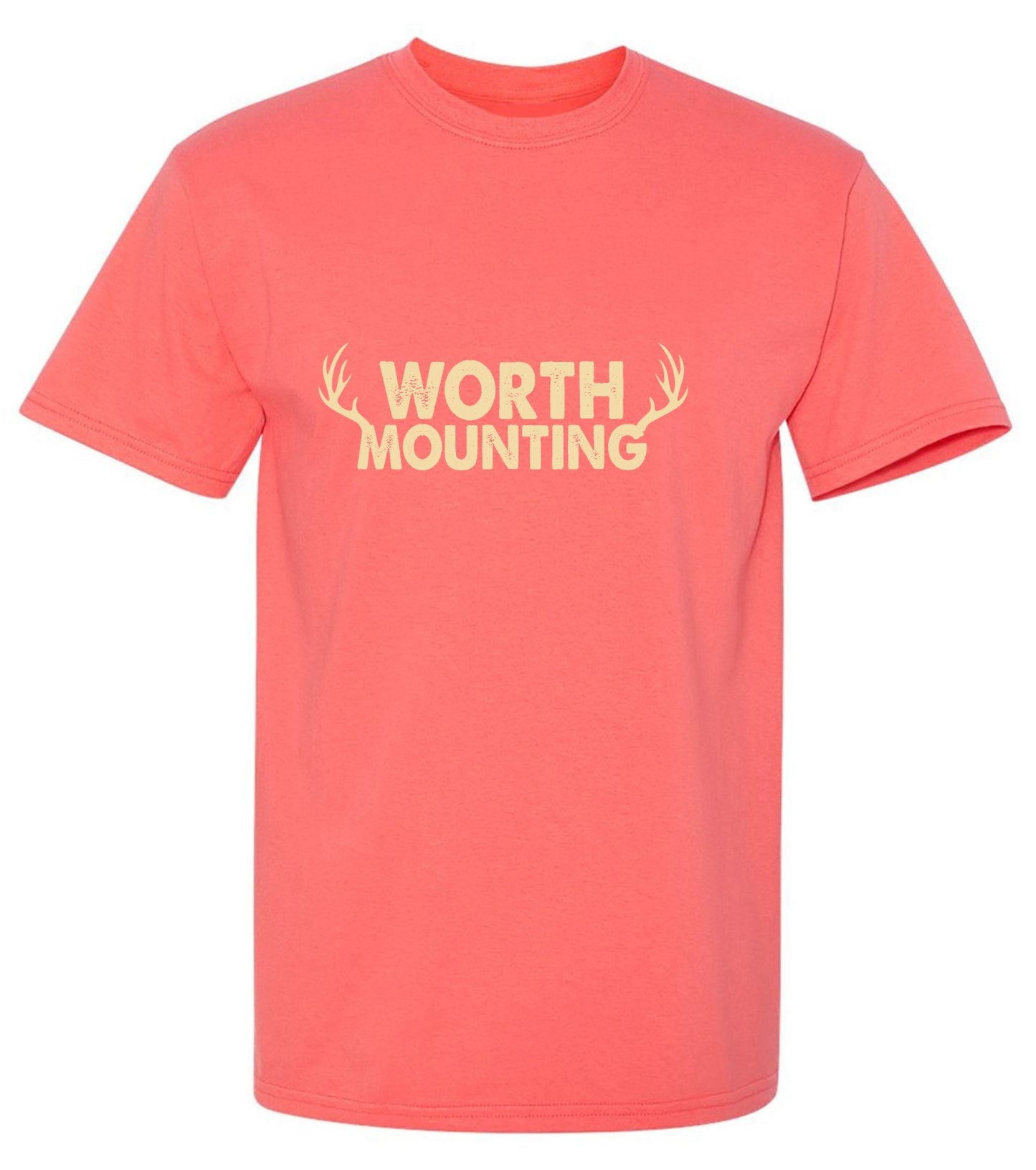 Funny T-Shirts design "Worth Mounting T-Shirt"