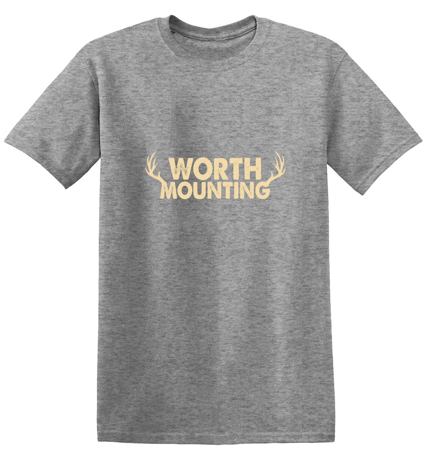 Funny T-Shirts design "Worth Mounting T-Shirt"