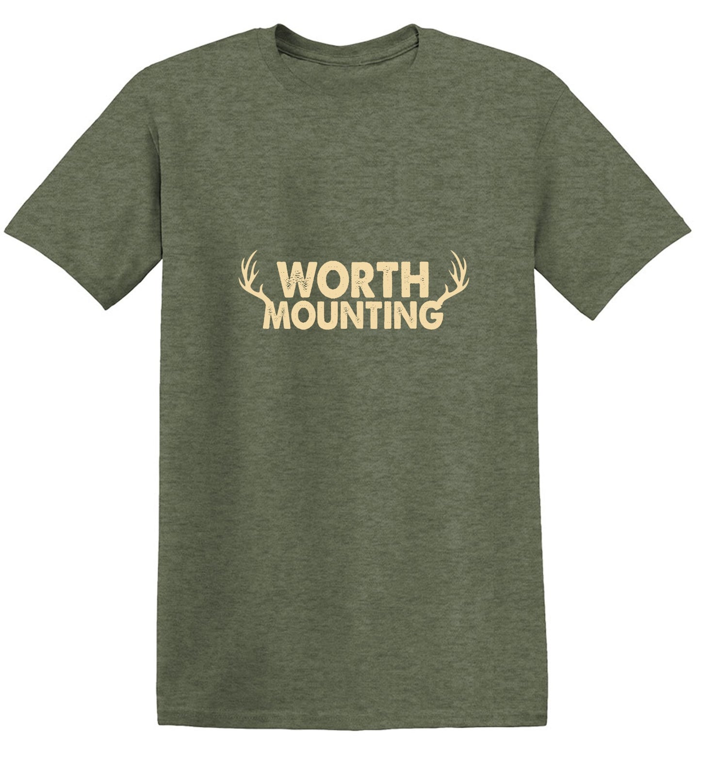 Funny T-Shirts design "Worth Mounting T-Shirt"