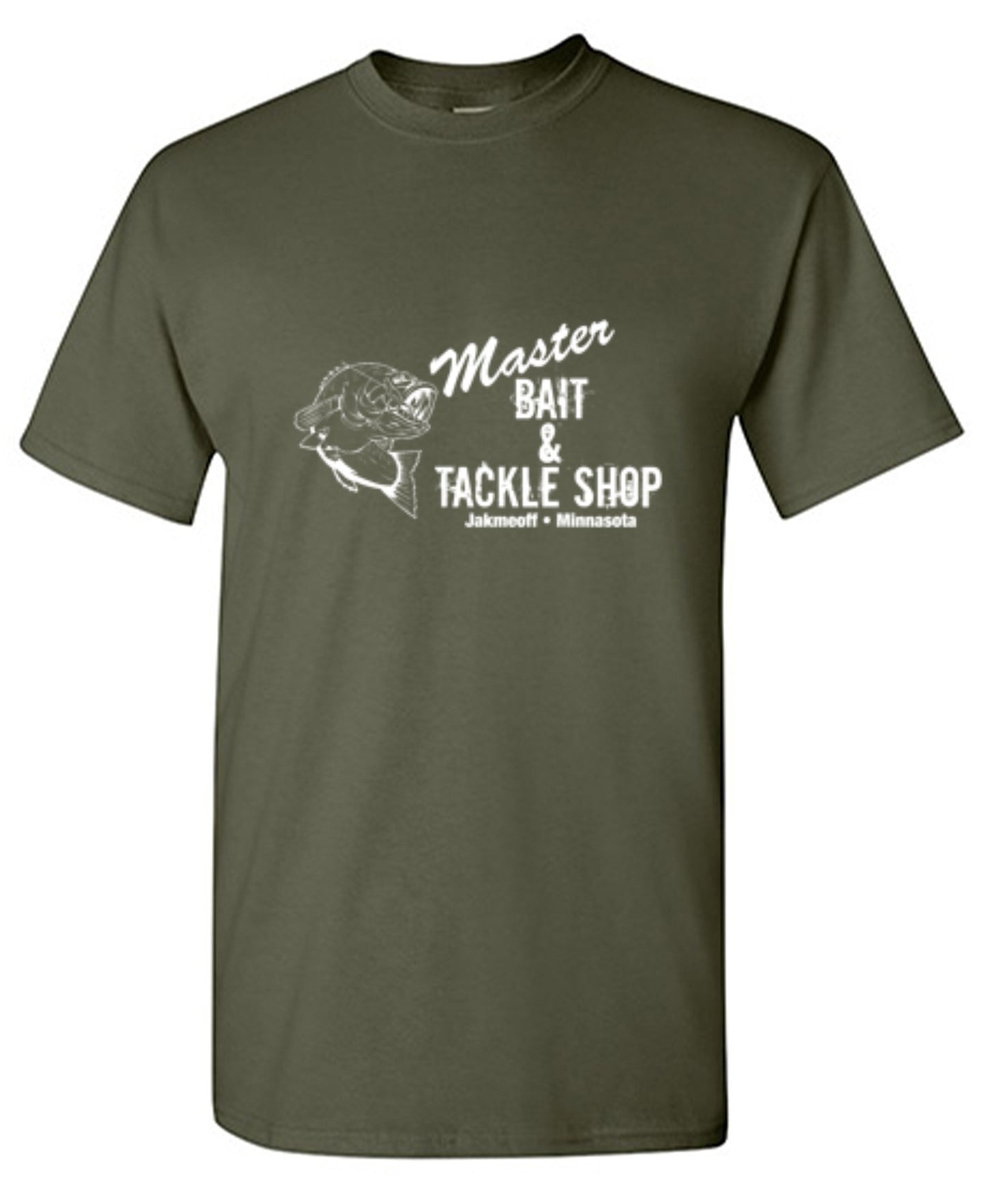 Funny T-Shirts design "Masterbait And Tackle"
