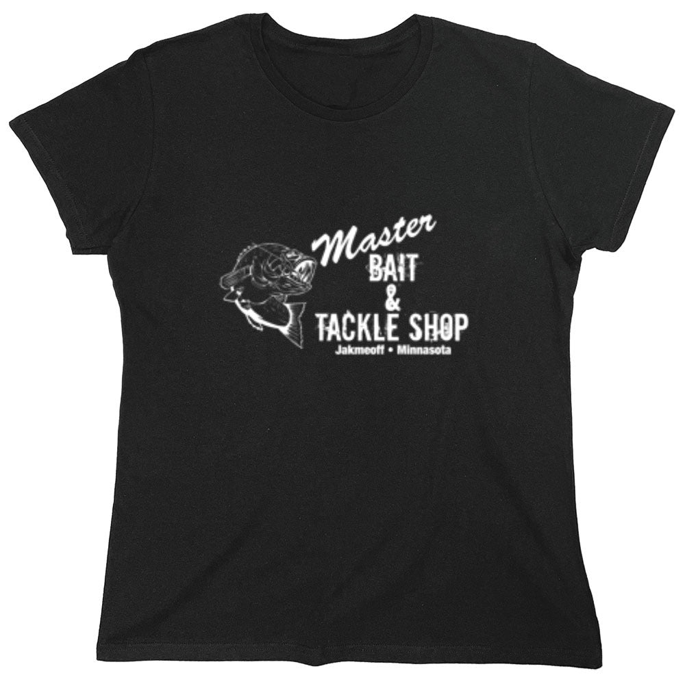 Funny T-Shirts design "Masterbait And Tackle - Womens"
