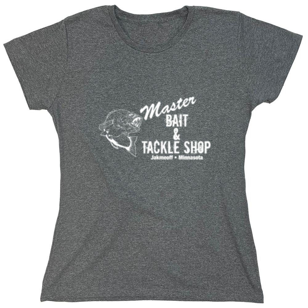 Funny T-Shirts design "Masterbait And Tackle - Womens"