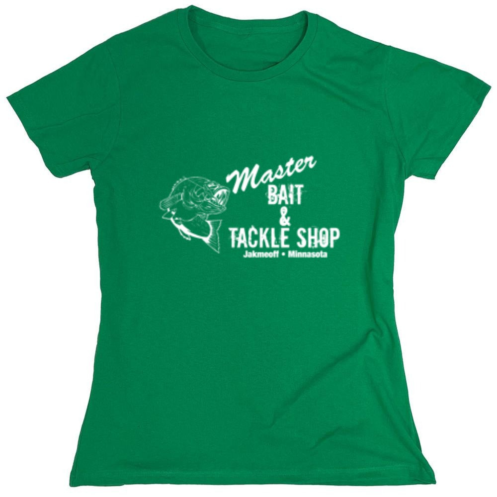 Funny T-Shirts design "Masterbait And Tackle - Womens"