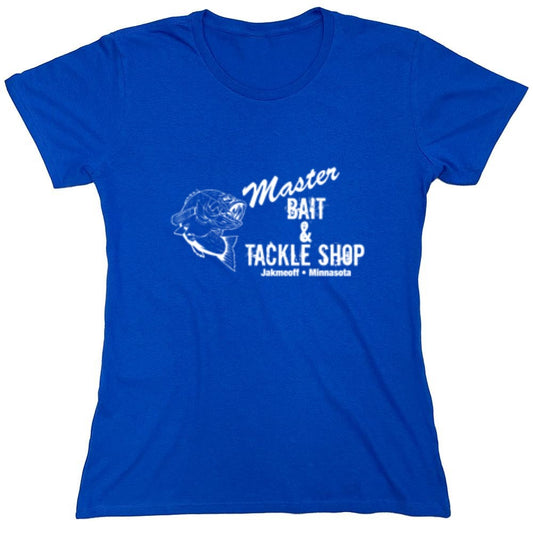 Funny T-Shirts design "Masterbait And Tackle - Womens"