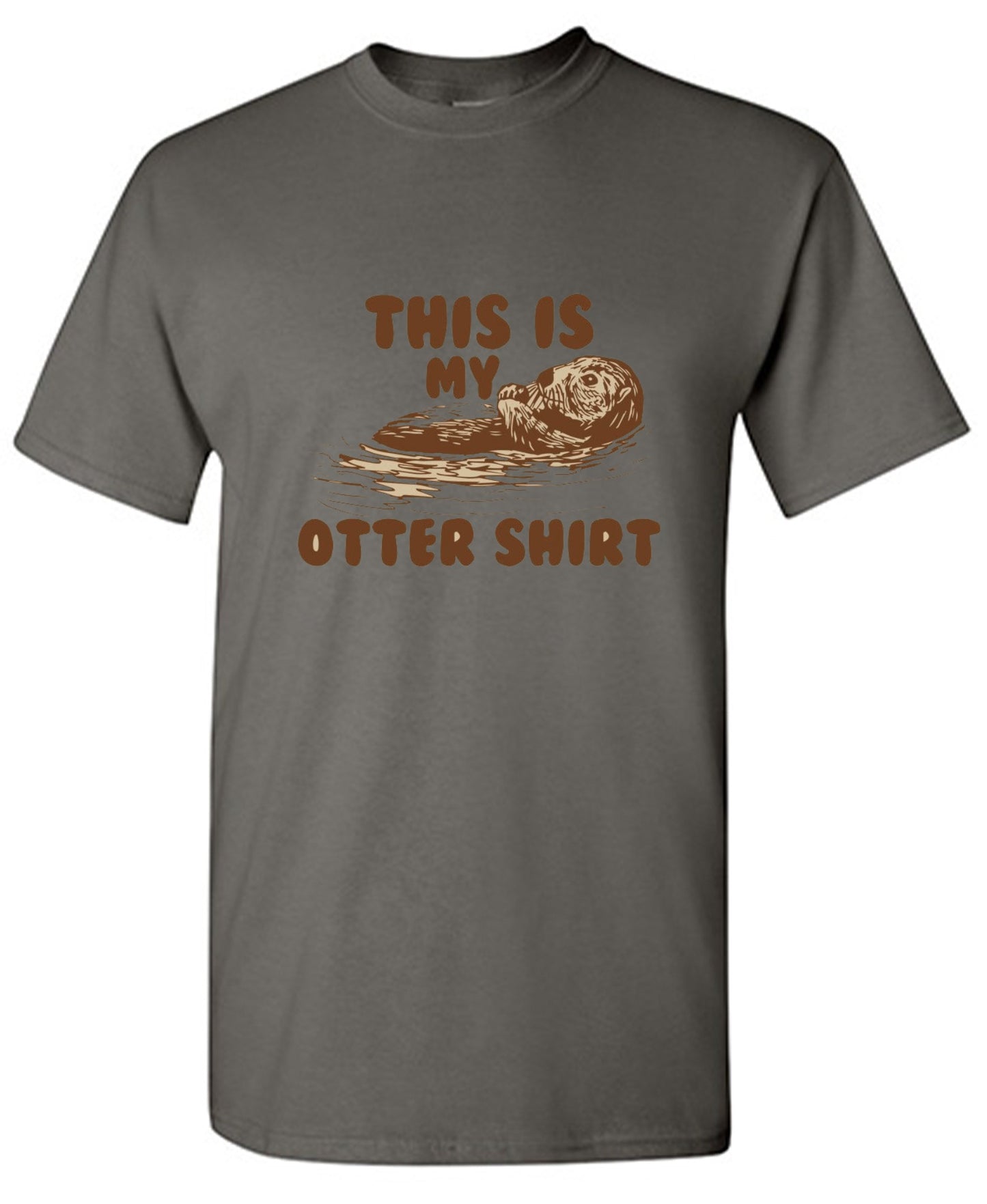 Funny T-Shirts design "This Is My Otter Shirt"