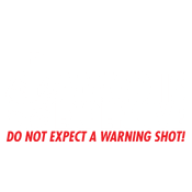 Funny T-Shirts design "Ammo Is Expensive. Do Not Expect A Warning Shot T-Shirt"