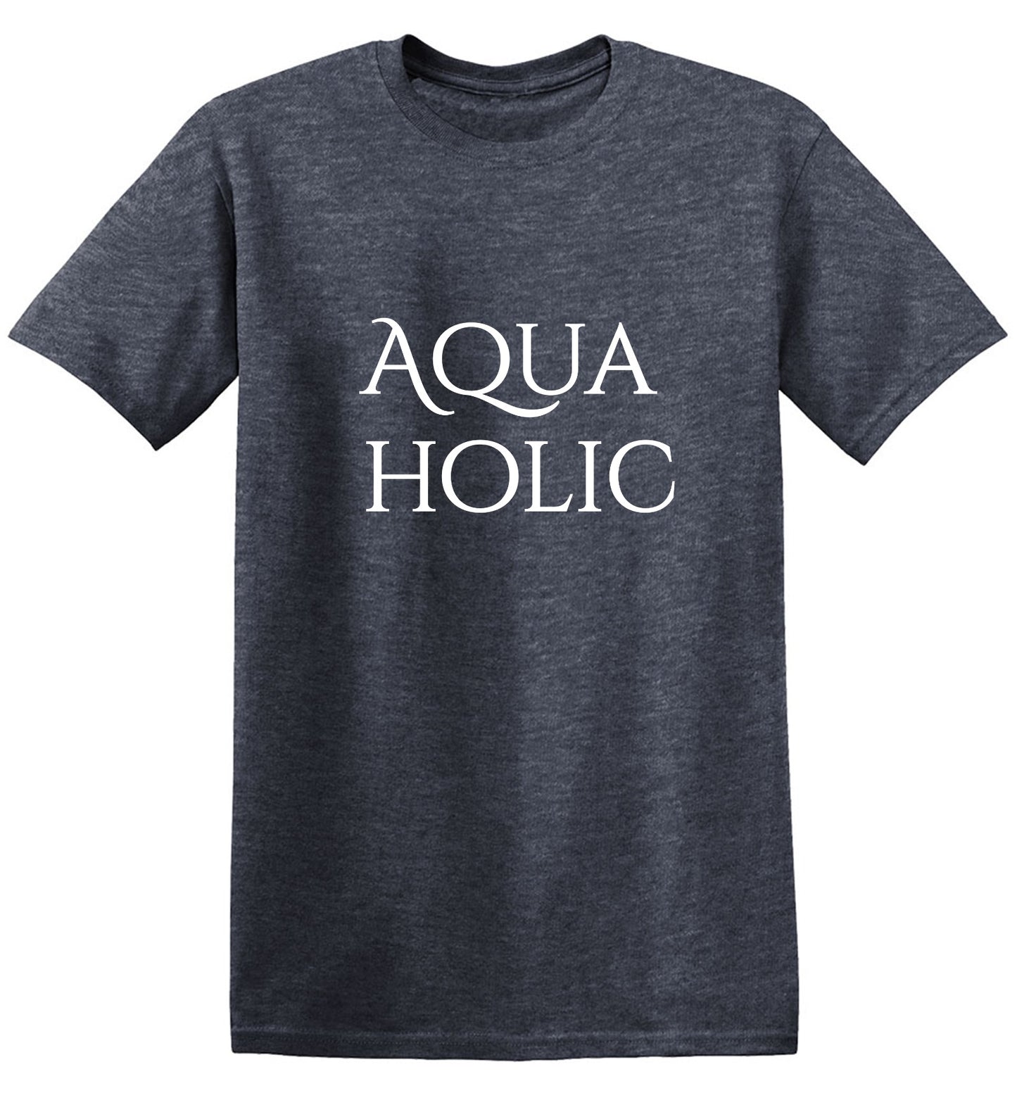 Funny T-Shirts design "Aqua Holic"