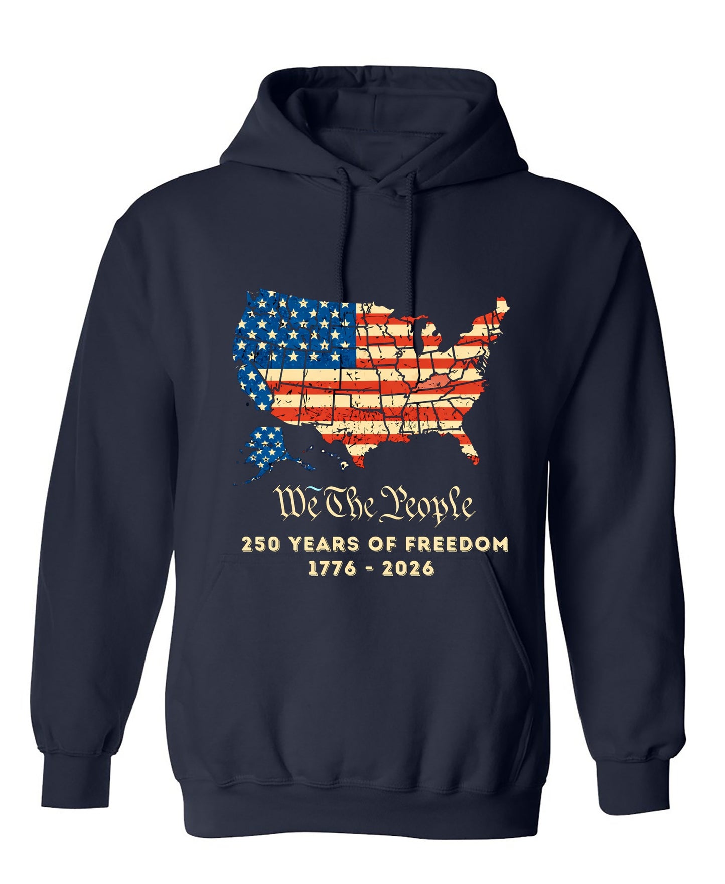 We the People, American Map Independence Day Shirts