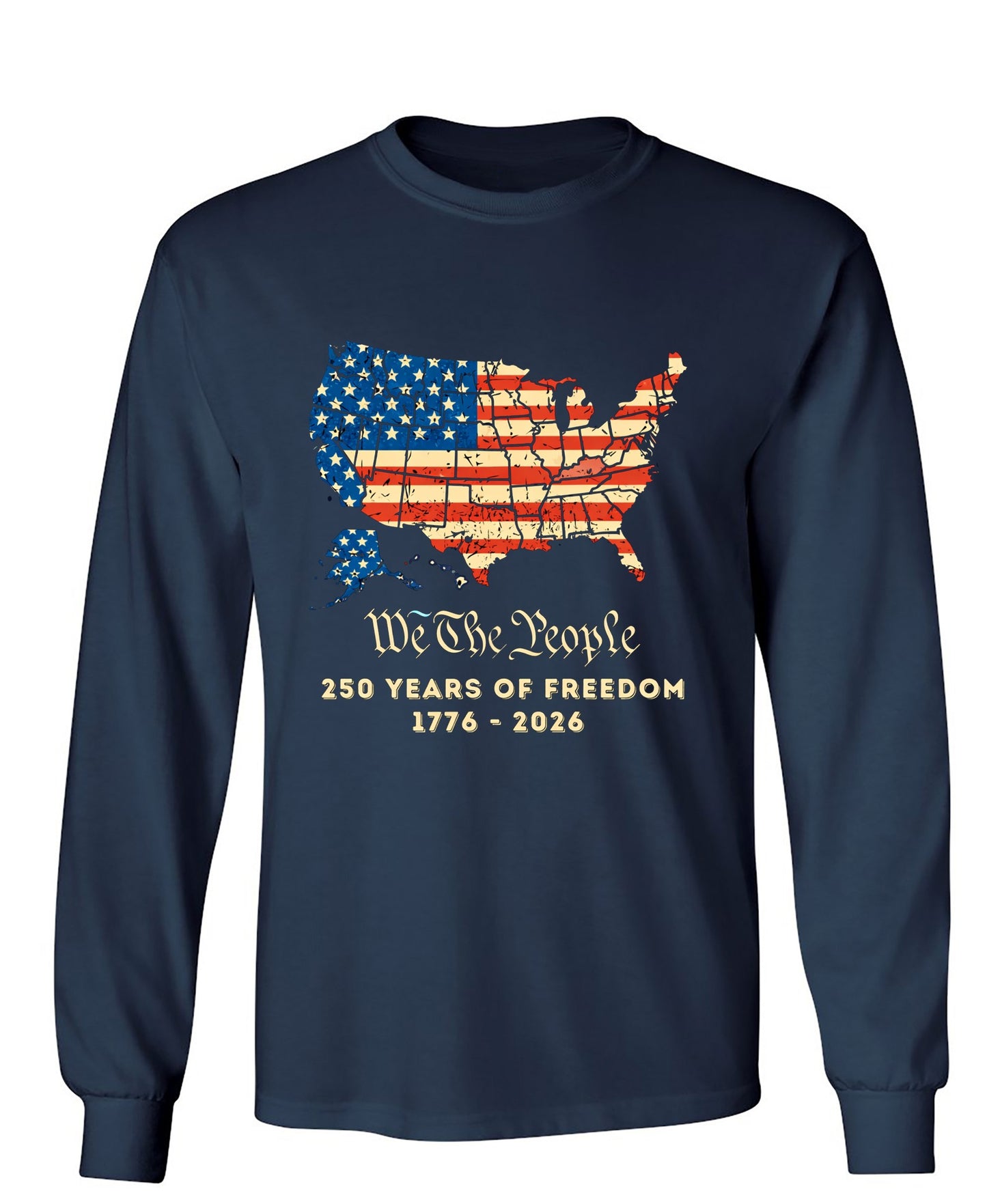 We the People, American Map Independence Day Shirts