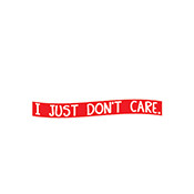 Funny T-Shirts design "I Understand I Just Don't Care"