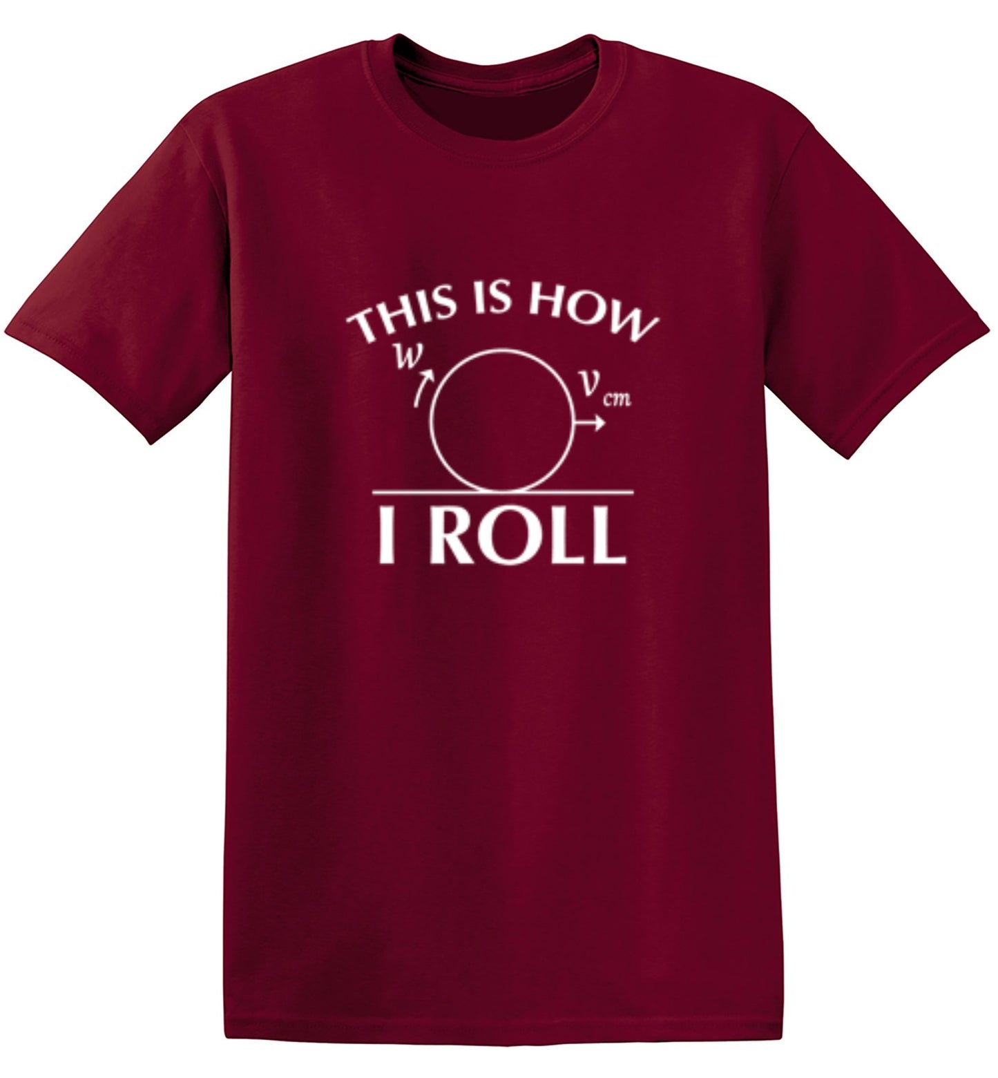 Funny T-Shirts design "This Is How I Roll"