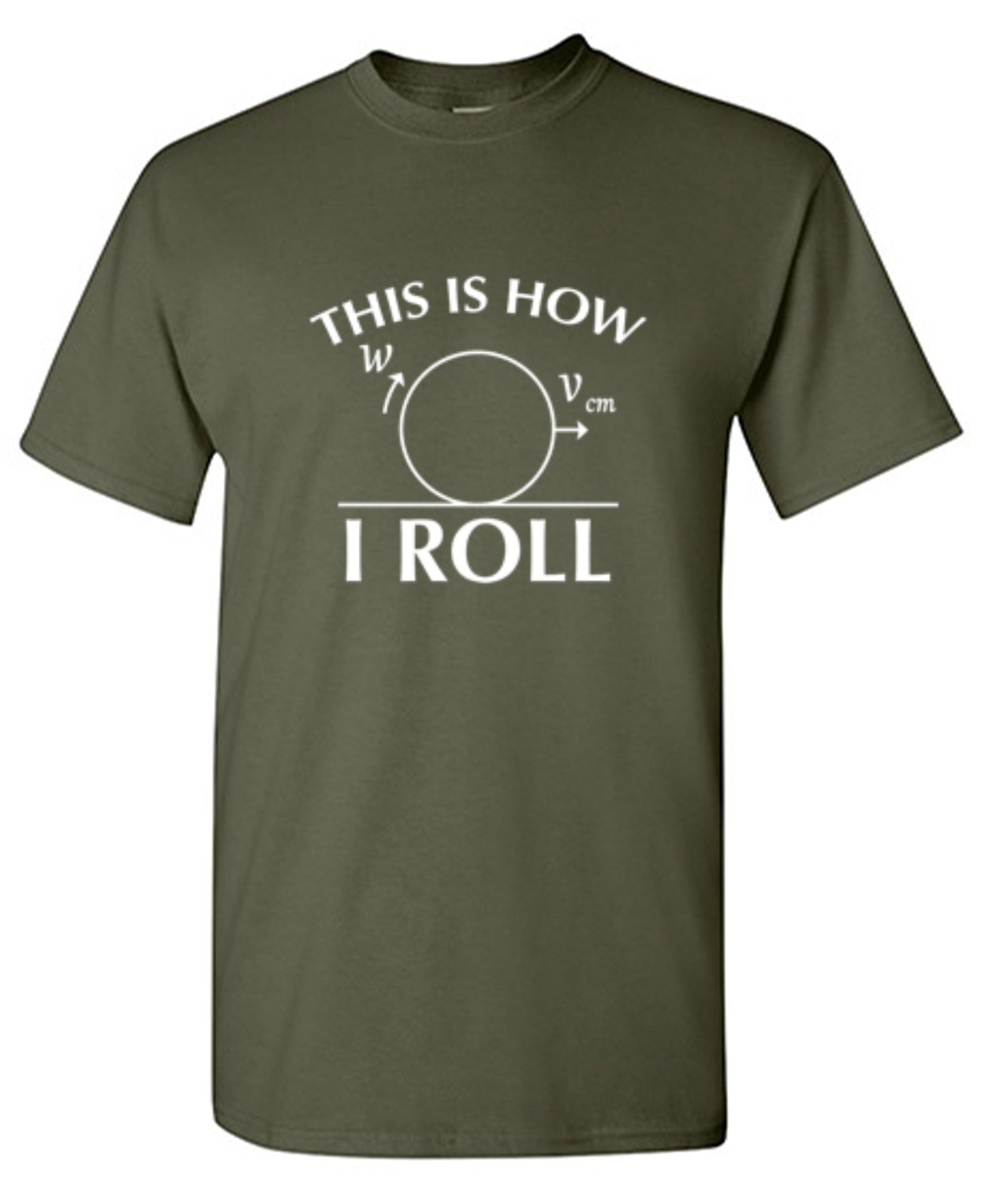Funny T-Shirts design "This Is How I Roll"
