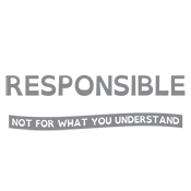 Funny T-Shirts design "I'm Only Responsible For What I Say, Not For What You Understand"