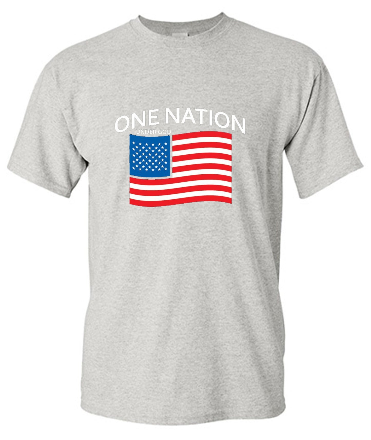 Funny T-Shirts design "One Nation Under God."