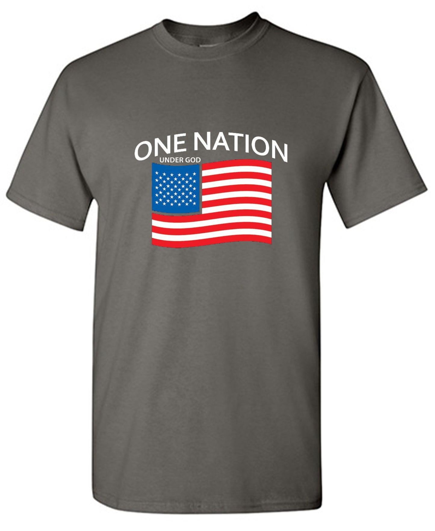 Funny T-Shirts design "One Nation Under God."