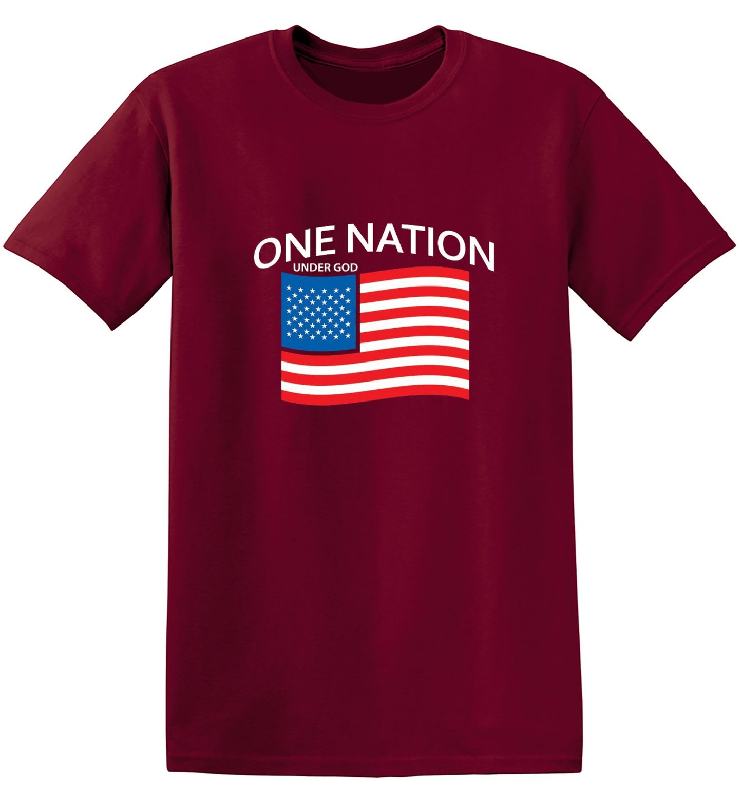Funny T-Shirts design "One Nation Under God."