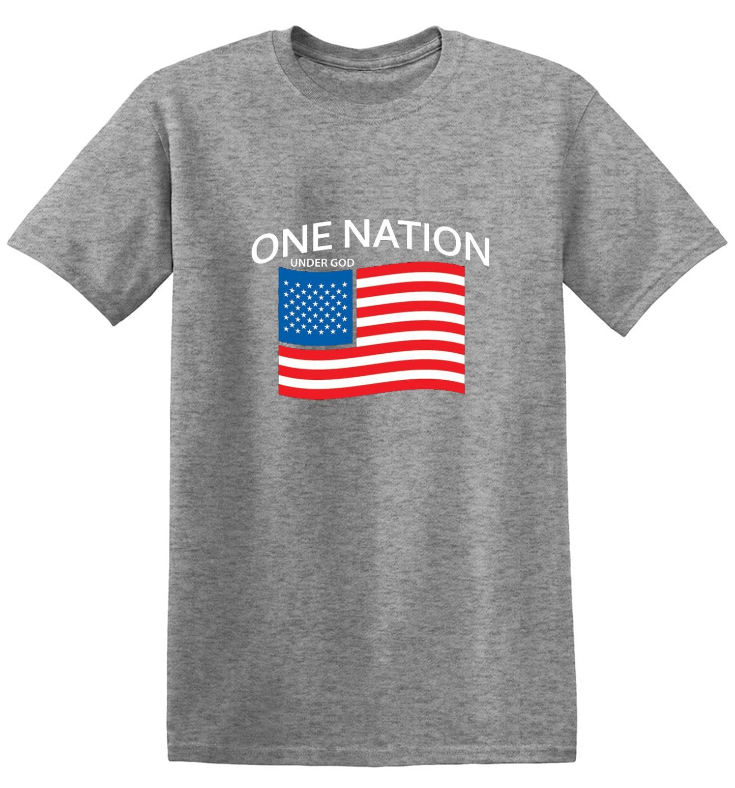 Funny T-Shirts design "One Nation Under God."