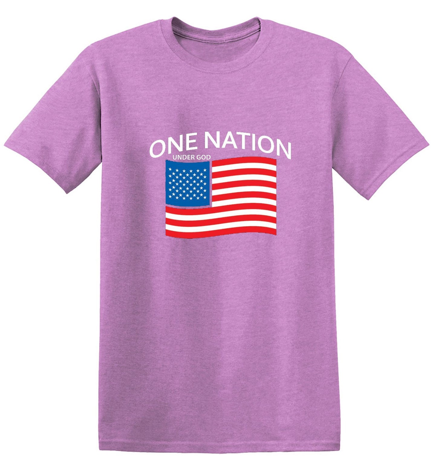 Funny T-Shirts design "One Nation Under God."