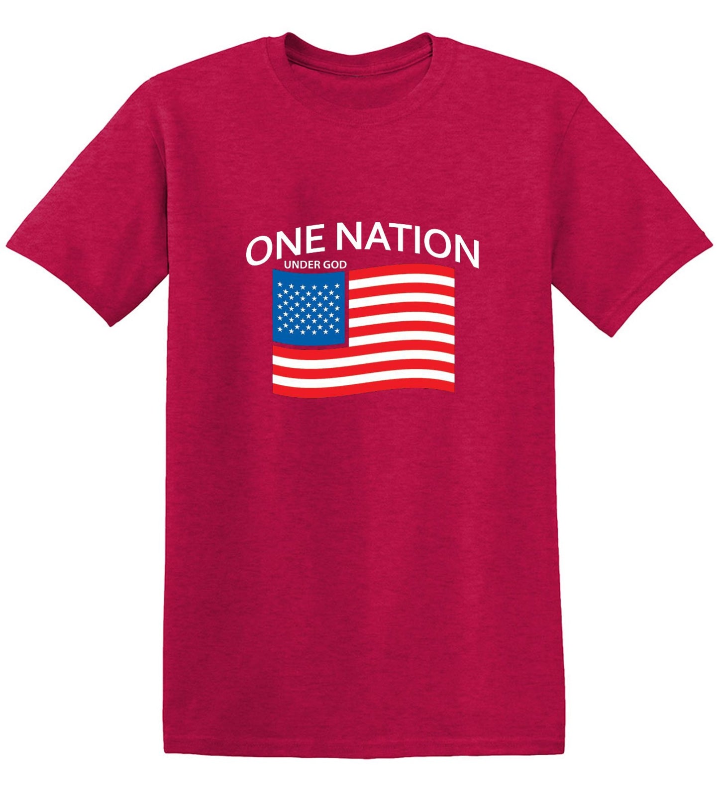 Funny T-Shirts design "One Nation Under God."