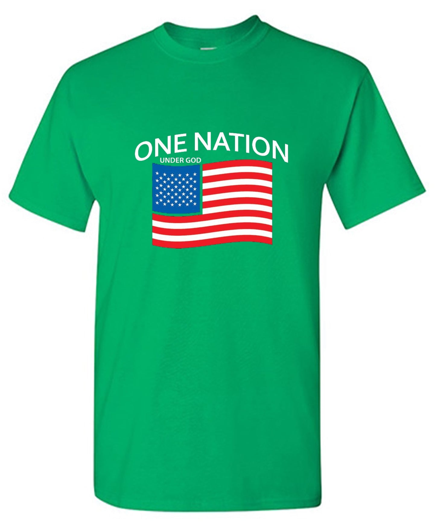 Funny T-Shirts design "One Nation Under God."