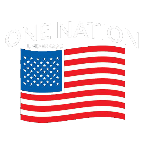 Funny T-Shirts design "One Nation Under God."