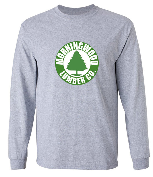 Funny T-Shirts design "Morningwood Lumber - Long Sleeve"