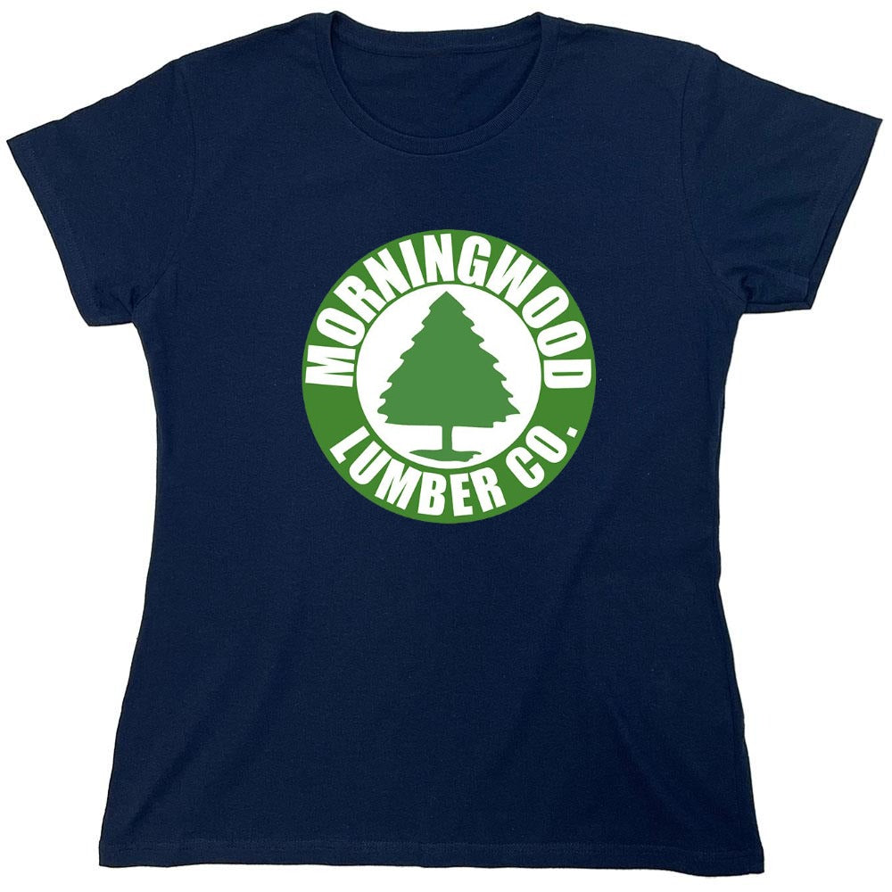 Funny T-Shirts design "Morningwood Lumber - Womens"