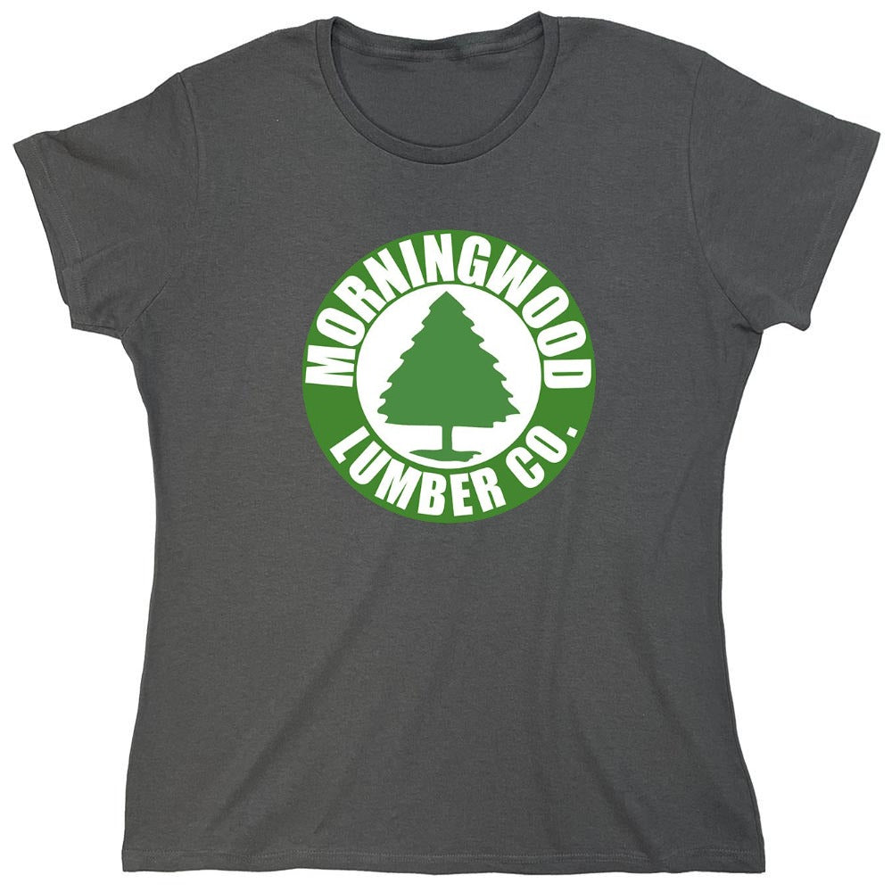 Funny T-Shirts design "Morningwood Lumber - Womens"