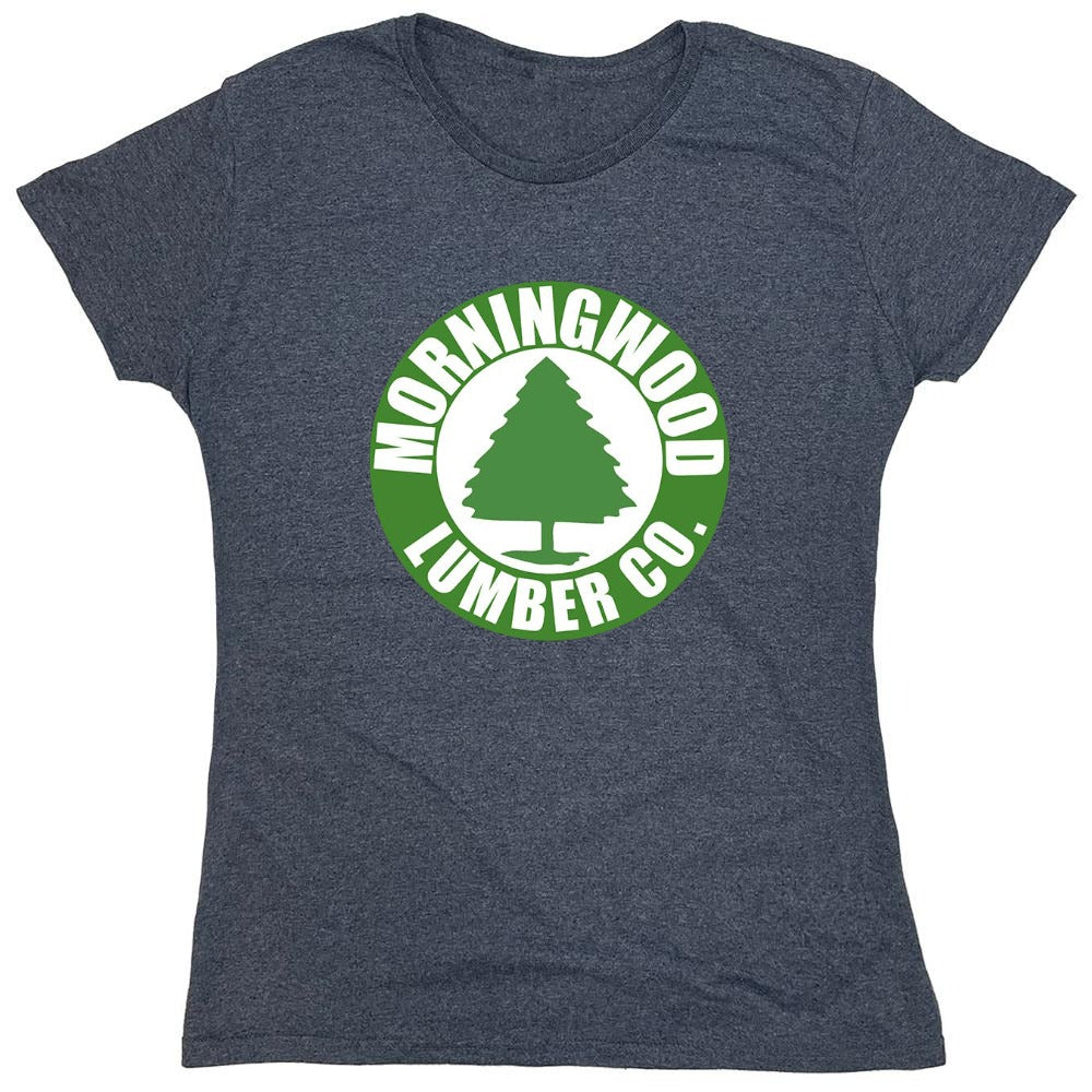 Funny T-Shirts design "Morningwood Lumber - Womens"