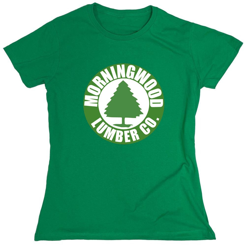 Funny T-Shirts design "Morningwood Lumber - Womens"