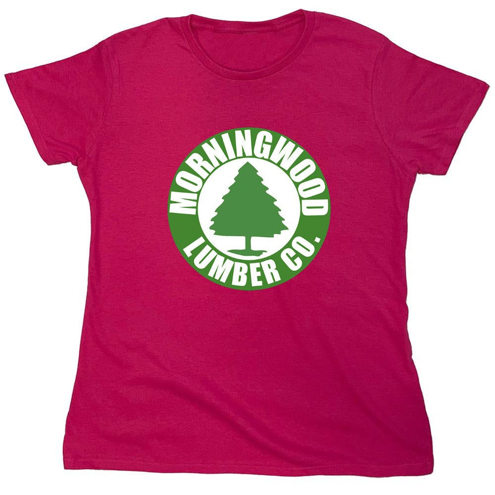 Funny T-Shirts design "Morningwood Lumber - Womens"