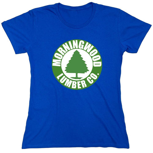 Funny T-Shirts design "Morningwood Lumber - Womens"