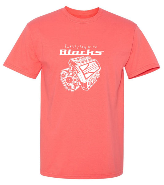 Funny T-Shirts design "PLAY BLOCKS"