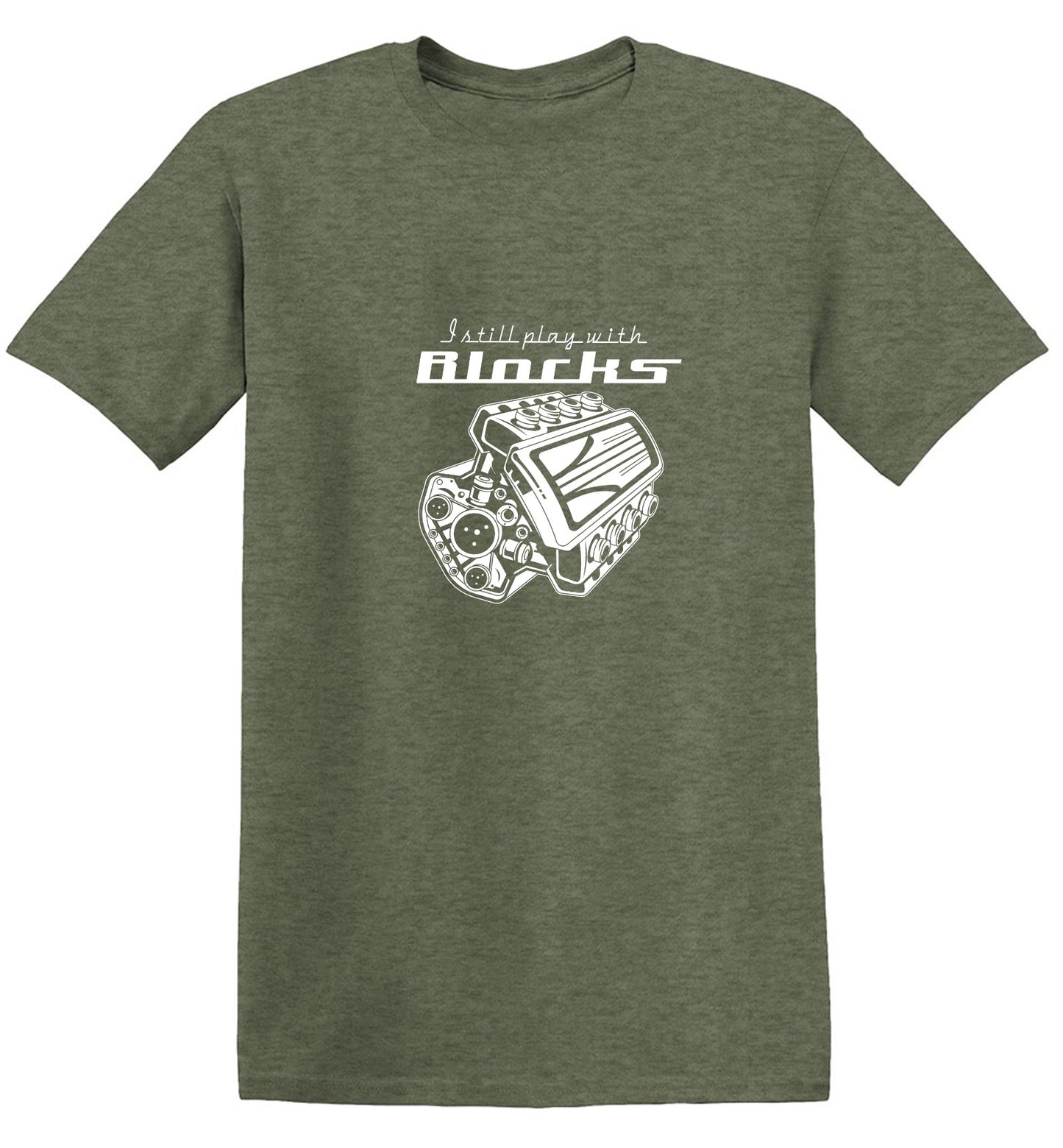 Funny T-Shirts design "PLAY BLOCKS"