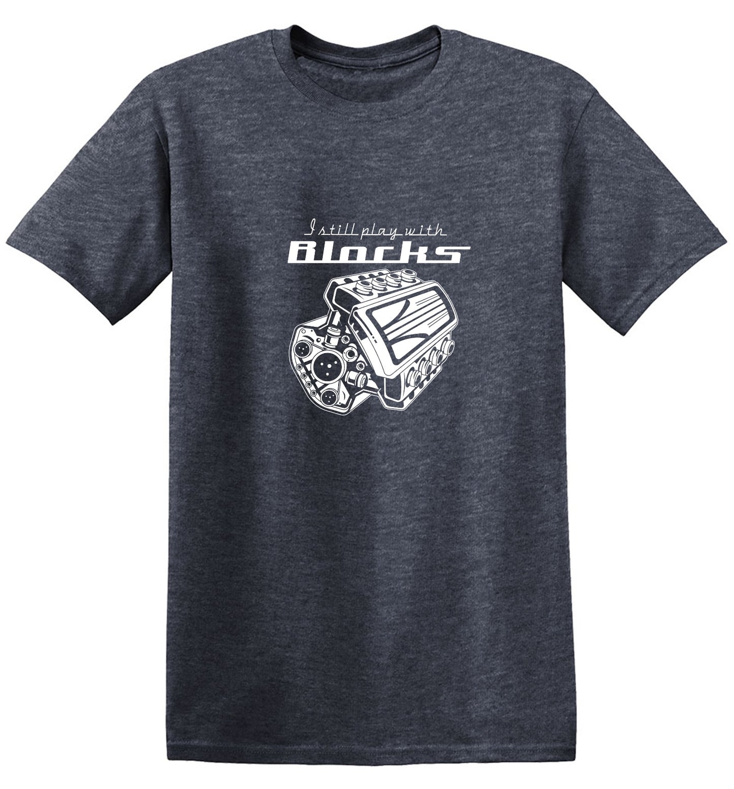 Funny T-Shirts design "PLAY BLOCKS"