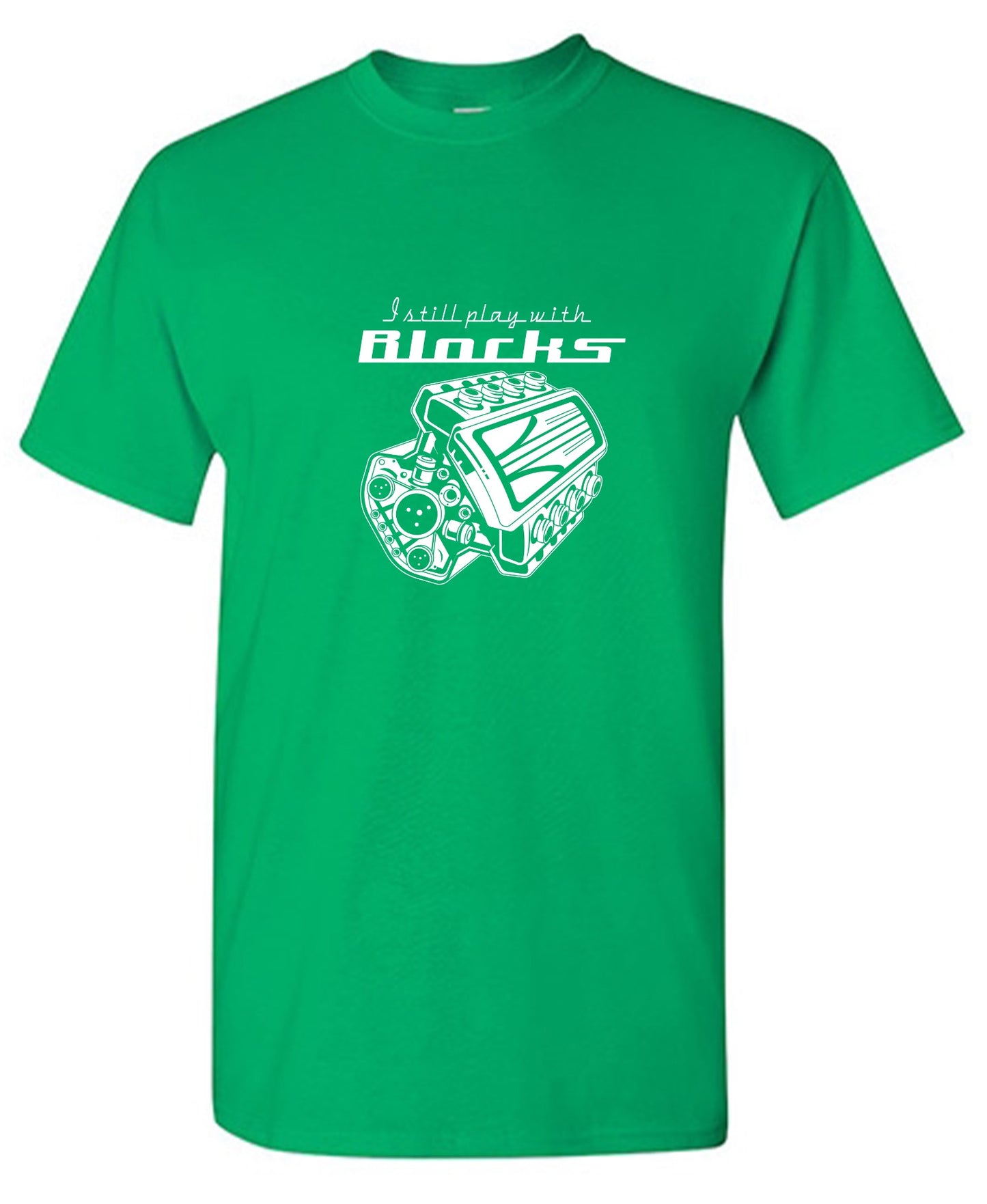 Funny T-Shirts design "PLAY BLOCKS"