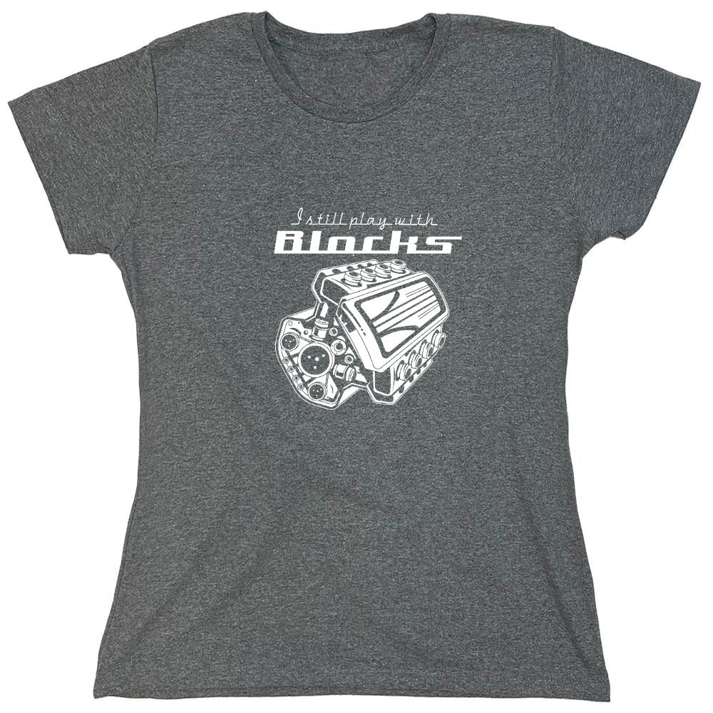 Funny T-Shirts design "PLAY BLOCKS - Womens"
