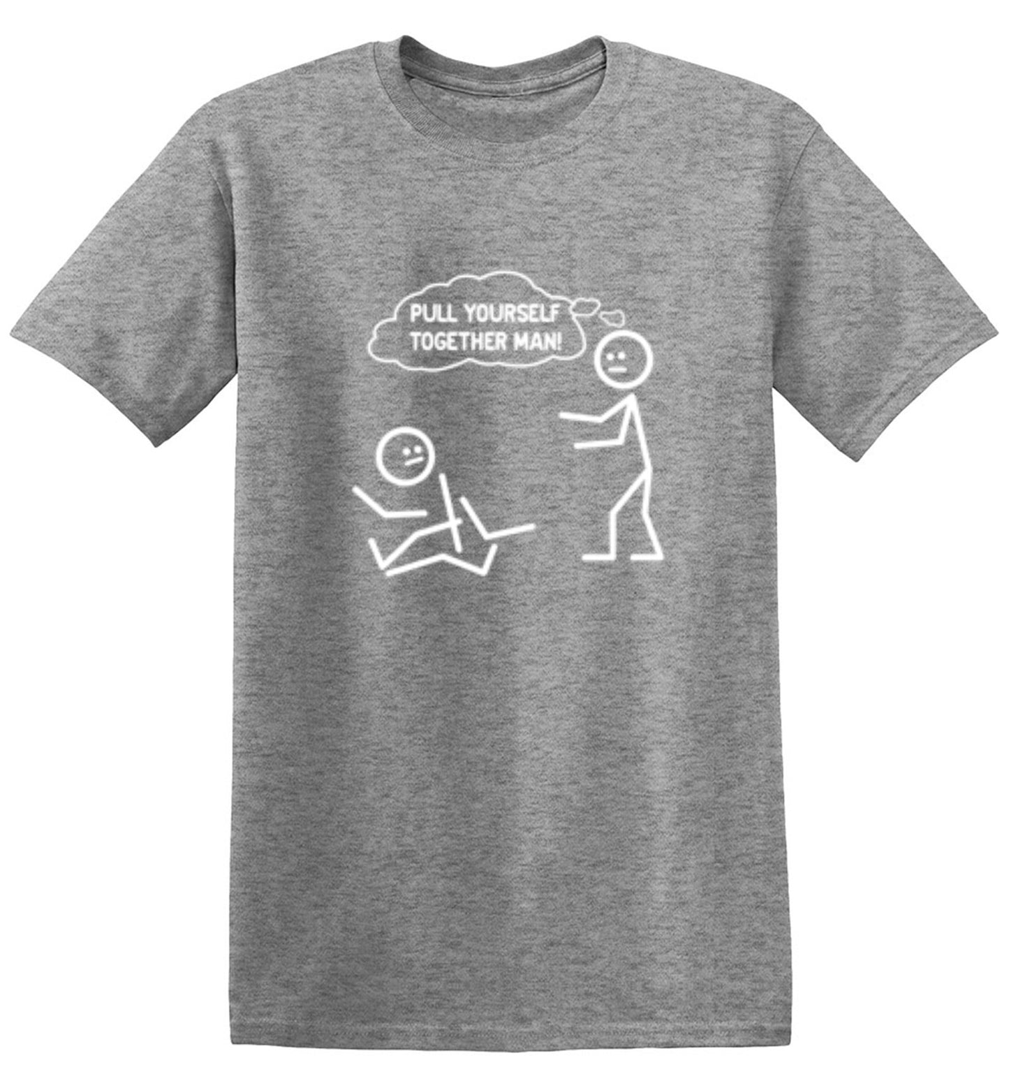 Funny T-Shirts design "Pull Yourself Together Man"