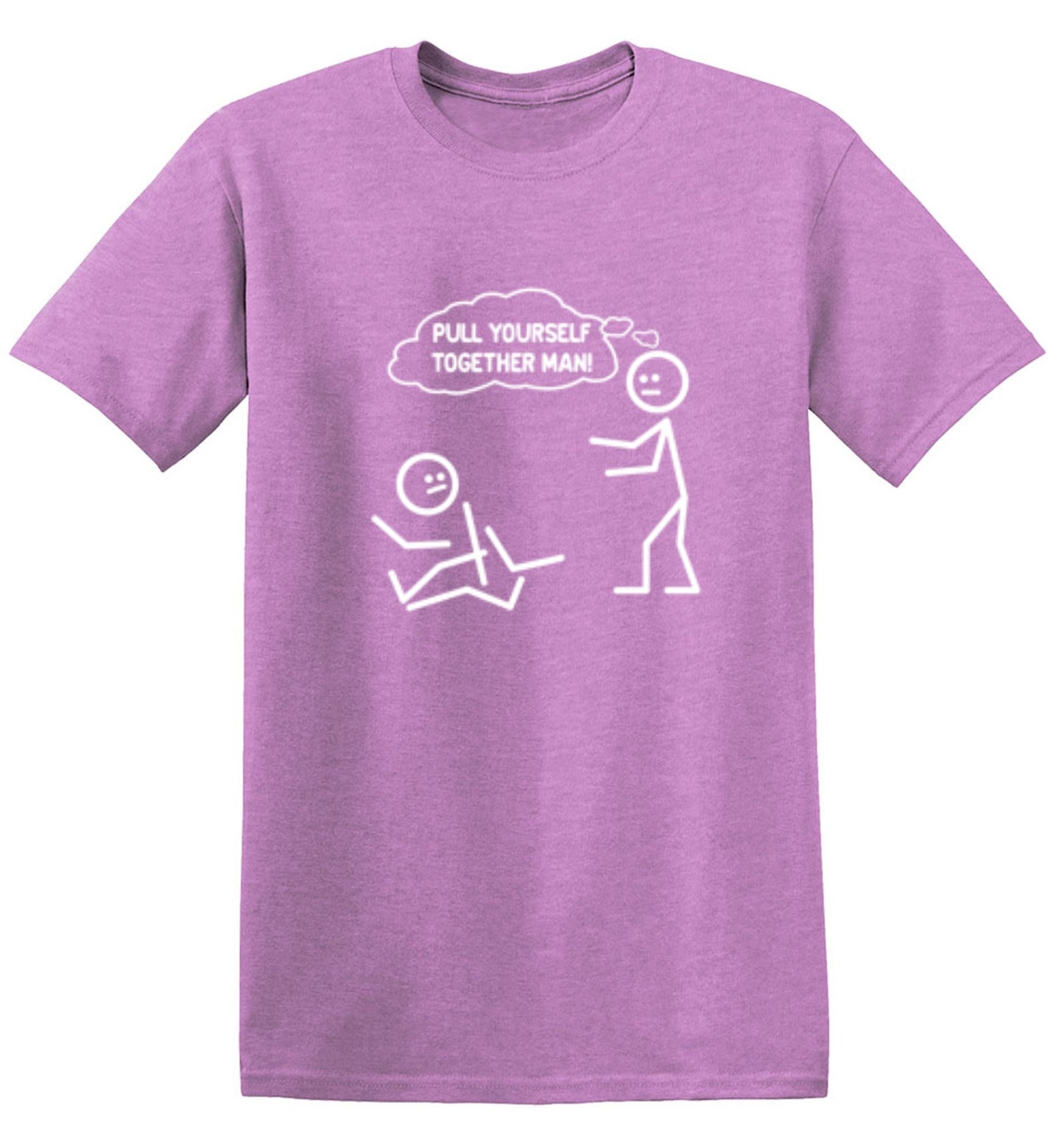 Funny T-Shirts design "Pull Yourself Together Man"