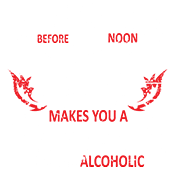 Funny T-Shirts design "Drinking Rum Before Noon Makes You A Pirate, Not An Alcoholic"