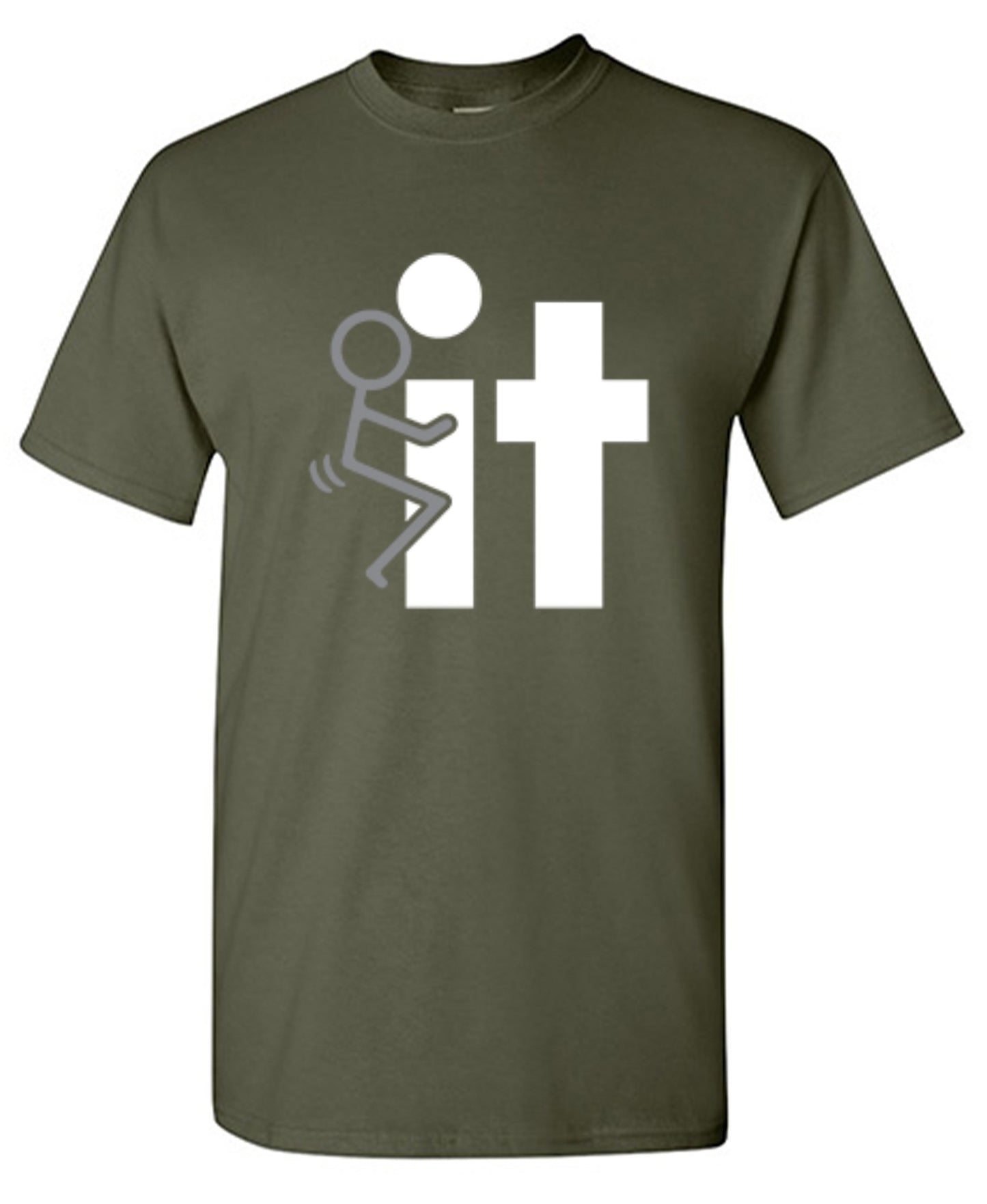Funny T-Shirts design "Fuck it"
