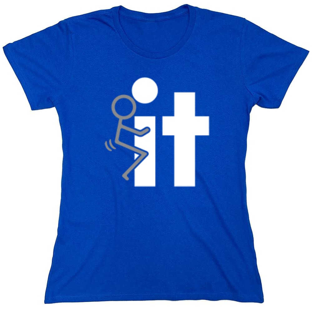 Funny T-Shirts design "Fuck it - Womens"
