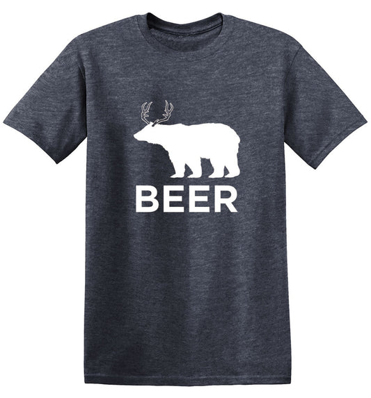 Funny T-Shirts design "Beer Animal Graphic T-Shirt"