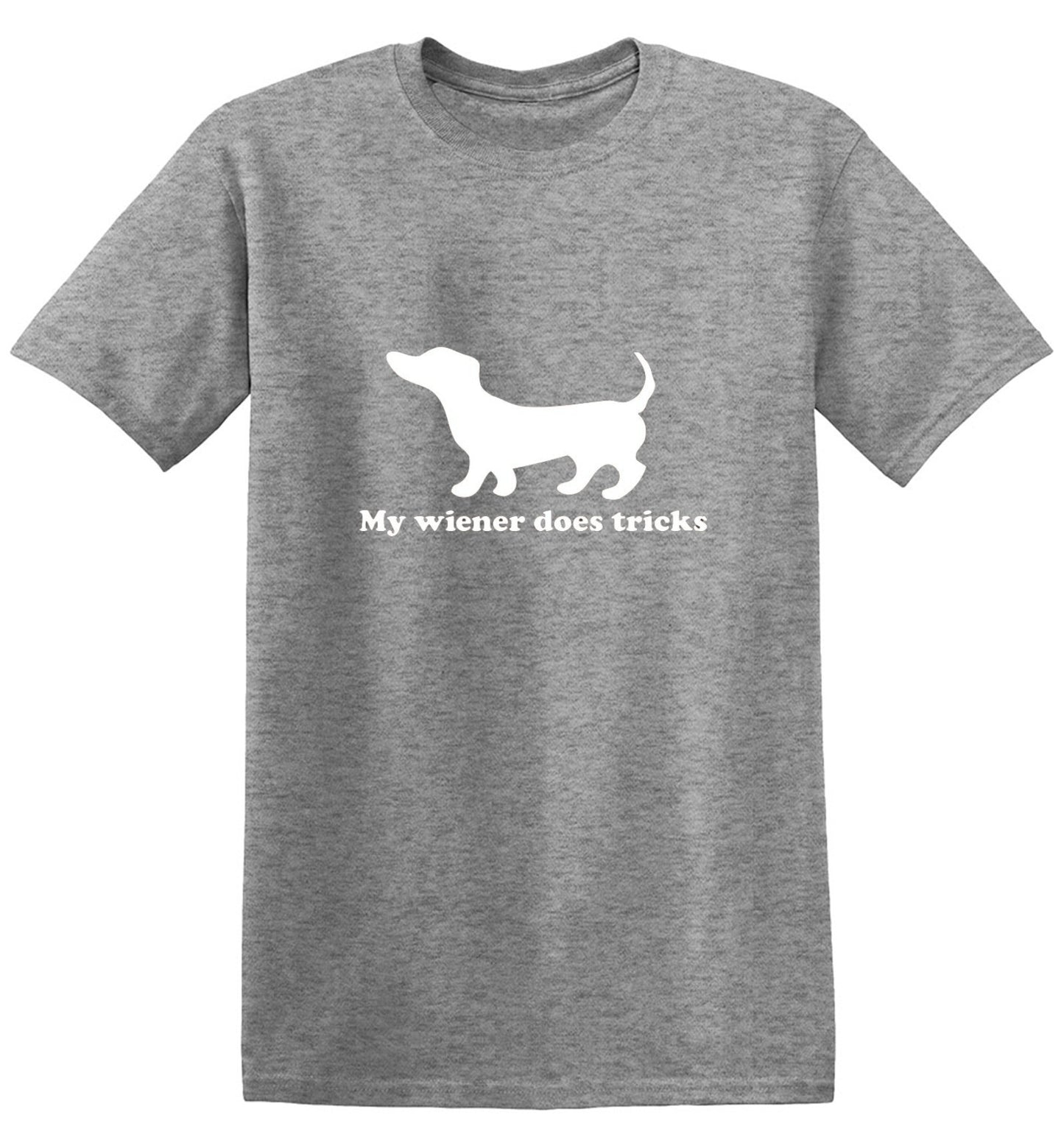Funny T-Shirts design "My Weiner Does Tricks"
