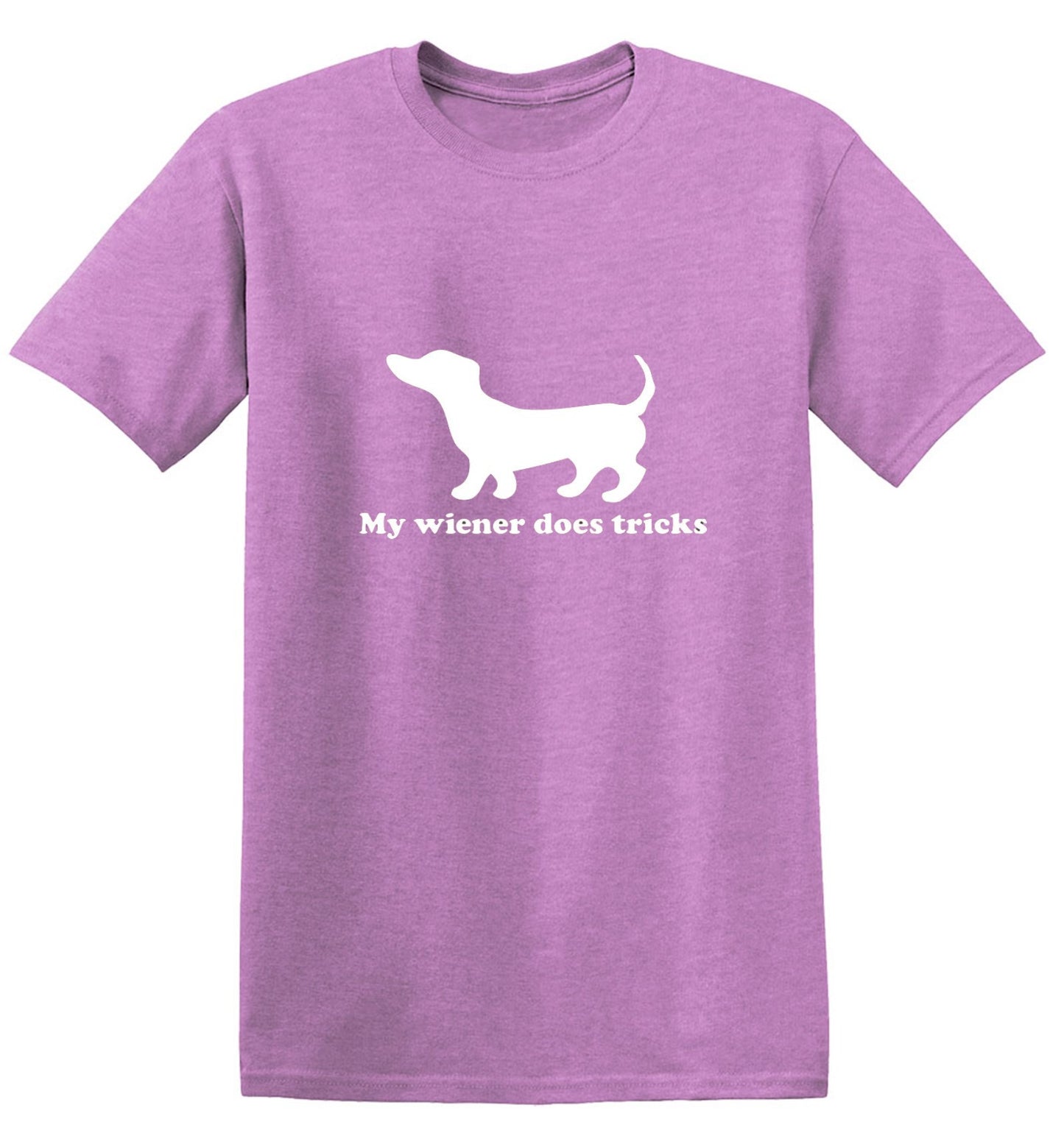 Funny T-Shirts design "My Weiner Does Tricks"